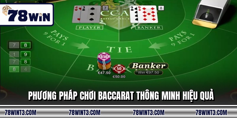 Phương pháp chơi baccarat thông minh hiệu quả